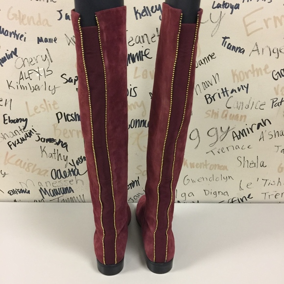 NEW! Stuart Weitzman Over the Knee Boots - Picture 3 of 6